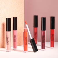 Vente en gros, usine, maquillage, votre propre rouge à lèvres, vendeur, étiquette privée, mat, imperméable, longue durée, rouge à lèvres liquide végétalien