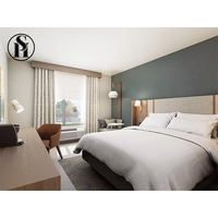 Mobilier moderne Holiday Inn Express, ensemble de mobilier pour chambres d'hôtel, mobilier moderne personnalisé Holiday Inn Express, hôtel