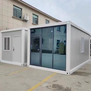 Security Prefabricated 20Ft 40Ft Container Expandable <b>House</b> Steel Structure <b>Prefab</b> Price Movable Home Granny Flat - Product Image 2