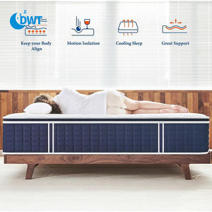 Healthy King Queen Roll Hotel Latex <span class=keywords><strong>Mlily</strong></span> Pillow Top en una caja de espuma Cama individual de alta calidad Colchón de resorte de memoria de tamaño completo - Product Image 1