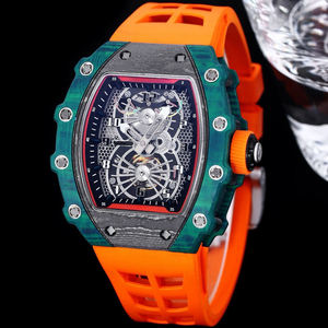 Reloj de pulsera de alta gama para hombre, regalo de Navidad, ultraligero, de fibra de carbono, multifuncional, adecuado para cualquier ocasión - Product Image 2