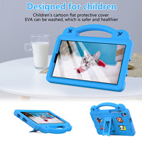 Étui pour tablette avec dragonne antichoc en silicone 3D Cartoon avec motifs de bricolage pour Infinix Xpad 11 pouces X1101