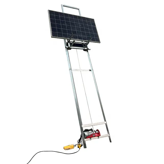 Ascensore elettrico per elevatore di carico di alta qualità pannello solare sollevatore a scala in mattoni da 200kg