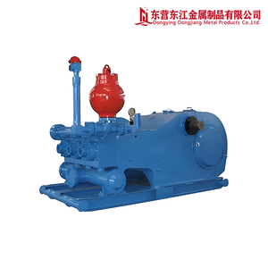 مضخة الطين الثلاثية أحادية المفعول لحقول النفط عالية الجودة سبائك الصلب عالية مقاومة للتآكل حياة طويلة - Product Image 2