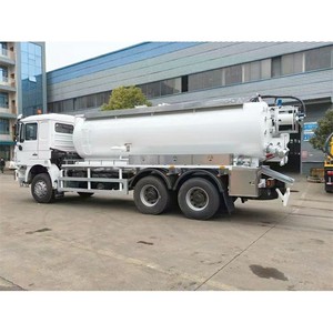 Camión Shacman 6x4 de 20 cbm para Limpieza de Alcantarillado, Lavado a Alta Presión y Succión de Aguas Residuales - Product Image 4