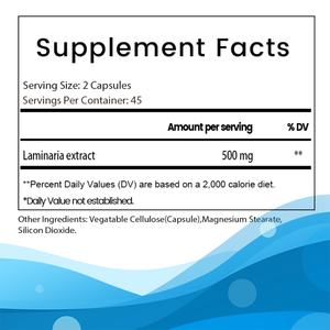 Capsules d'extrait d'algues marines OEM ODM, soutien à la santé des articulations, soutien digestif, végétalien, sans OGM, soutien du système immunitaire, sans gluten - Product Image 2