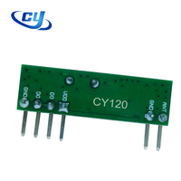 CY120 FSK Offres Spéciales Super hétérodyne Module récepteur Rf sans fil 315MHz 433.92MHz FSK à faible coût