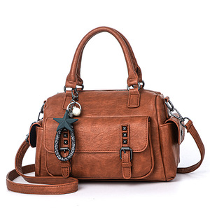 Fashion Women's Pu Leather Tote Handbag Pillow Shoulder Crossbody Satchel <b>Bag</b> - Product Image 3