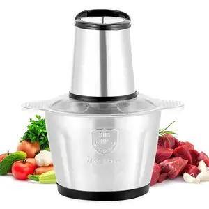 hot food multi function electric chopper, stainless steel processor 3l meat grinder/