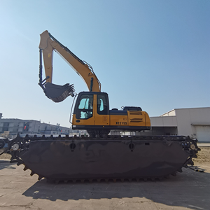 รถขุดสะเทินน้ำสะเทินบก XE215S แรงกดพื้นต่ำพิเศษ สำหรับพื้นที่เปียกชื้น ขนาด 32 ตัน สำหรับขุดโคลนและน้ำตื้น - Product Image 6