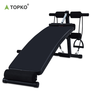 TOPKO 하이 퀄리티 홈 체육관 복근 훈련 전신 운동 조정 가능한 곡선 운동 벤치 앉아 벤치 - Product Image 4