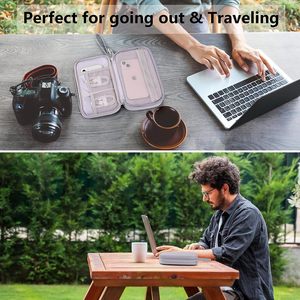 Bolsa organizadora de electrónicos de muestra gratuita para cargador de MacBook Pro, para Apple Magic Mouse y Pencil, estuche para accesorios de viaje - Product Image 3