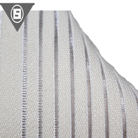 Personnalisé de haute qualité poisson soie ceinture élargie bande élastique polyester rayure sangle pour bricolage couture Crochet techniques