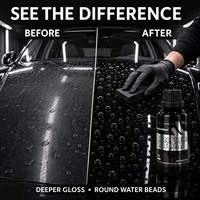 Revêtement céramique nano SiO2 Borophene Ultima Super Hydrophobe Brillance 12H pour usage professionnel en magasin de detailing
