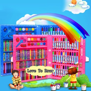 Set <span class=keywords><strong>de</strong></span> Arte para Niños <span class=keywords><strong>de</strong></span> 208 Piezas, Pinturas, Acuarelas, Lápices <span class=keywords><strong>de</strong></span> Colores, Rotuladores <span class=keywords><strong>de</strong></span> Agua, Tabla <span class=keywords><strong>de</strong></span> <span class=keywords><strong>Dibujo</strong></span>, Juguetes Educativos para Niños, Regalo - Product Image 3