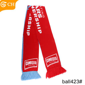 أوشحة شتوية من الأكريليك إسباندكس مخصصة بشرّابات مخصصة لكرة القدم من تصميم مواكب للموضة من المُصنع - Product Image 4