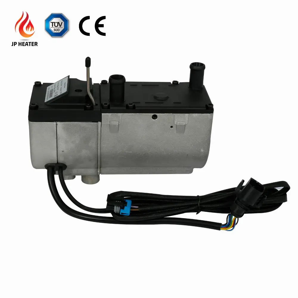 JP 5KW Su Sıvı Dizel 24V Otopark Motor Isıtıcıları için Kamyon Otobüs Tekne dijital ekran