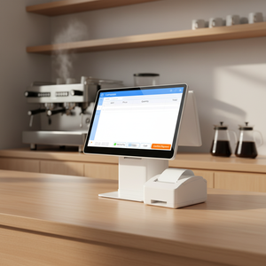 Nuevo Sistema POS Todo en Uno de 15.6'' con Windows 10/11, Procesador I3/I5/I7, Kiosco de Pedidos para Restaurantes, Caja Registradora, Terminal de <span class=keywords><strong>Pago</strong></span> POS para <span class=keywords><strong>Tiendas</strong></span> - Product Image 2