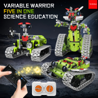 5 pièces - Jouets de construction de robots électriques DIY de 36 pièces pour enfants de 5 à 7 ans - Jouet éducatif scientifique STEM en plastique ABS