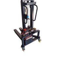 Chariot élévateur électrique mini pliable pour le transport de caissons d'enceintes audio et d'équipement de scène, capacité 150 kg