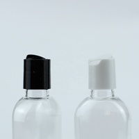 Bouteille en plastique transparente, accessoire en PET, avec bouchon à disque 100, 20/410 ml, 10 pièces