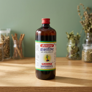 Sirop ayurvédique Drakshasava avec vitamine C 450 ml par Baidyanath - Product Image 3
