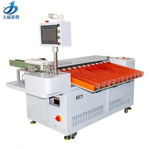 Máquina Etiquetadora de Baterías TWSL-350 32650 27100 18650, Máquina de Pegado de Papel Aislante para Baterías 33138, Máquina de Etiquetado y Acolchado de Celdas de Baterías - Product Image 3