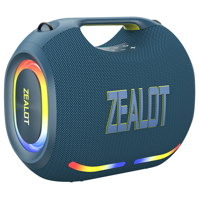 ZEALOT ZE01 120W Portable RGB Lights TWS Speaker Waterproof with Stand Outdoor