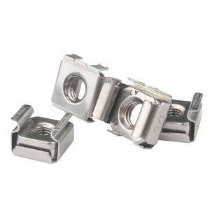 Oem Custom Fabrication 304 acier inoxydable carré <span class=keywords><strong>pince</strong></span> galvanisée Zinc-nickel Hex lock <span class=keywords><strong>cage</strong></span> écrou - Product Image 3