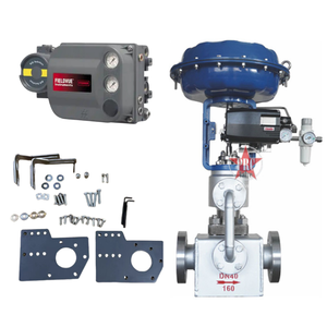 Posicionador de válvula de bola inteligente a prueba de explosiones y llamas Emerson Fisher DVC6200 AD / DVC6200 PD con tira magnética/suporte - Product Image 3