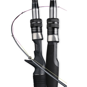 <span class=keywords><strong>Double</strong></span> canne à pêche en carbone <span class=keywords><strong>noir</strong></span>, 2.7M/3m, légèrement Mh/H, réglable, Portable, leurre, bar, Spinning - Product Image 5