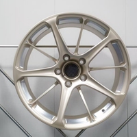 Velg Tempa Kustom 5-Spoke Deep Concave Split 18 19 20 22 24 Inch 5x114.3 5x112 untuk Tesla Model 3 Y Audi RS5 S4 S5 Mercedes