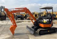 Mini-excavatrice Hitachi ZX30U de 3 tonnes à oscillation zéro, moteur Yanmar d'origine japonaise, à vendre