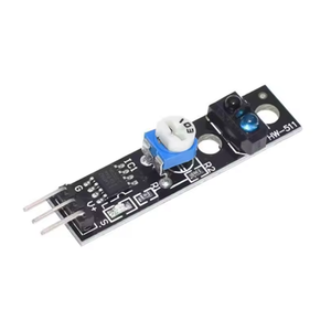 Sensor Reflektif Inframerah TCRT5000 Modul Pelacak Garis Penghalang Saklar IR 4Pin 3.3-5V Sensor Mobil Pintar - Product Image 2