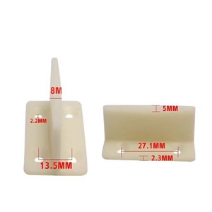 <b>Sliding</b> Door Positioner <b>Plastic</b> Door Locator Fixer Easy Installation Minimalist Design For <b>Sliding</b> Door Hardware Accessories - Product Image 3