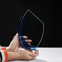 Trophée en cristal vierge pour événements, personnalisable avec impression UV, pour souvenirs, vente en gros