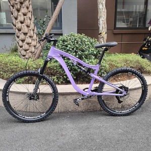 Vélo de montagne avec cadre en alliage d'aluminium, frein à disque à pression d'huile, fourche avant à double suspension à pression d'air, 11 vitesses, 26/27,5/29 pouces - Product Image 5