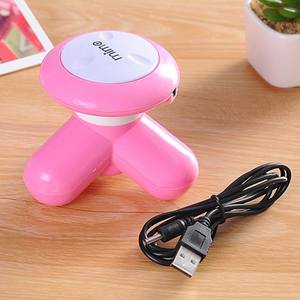 <span class=keywords><strong>Mini</strong></span> Masajeador Corporal Vibratorio de Mano Triangular, Masajeador Eléctrico para Cabeza y Cuero Cabelludo - Product Image 6