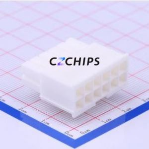 770581-1 Housing (Wire-to-Board / Wire-to-Wire) P=4.14mm Connector 2x6P 4.14mm 4.14mm 2 - Product Image 2