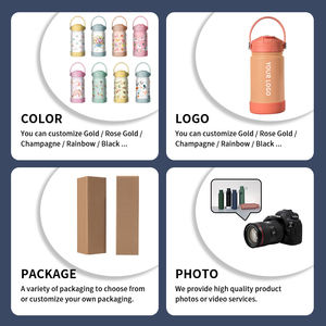 Borraccia Termica Houroffer da 12oz con Beccuccio Morbido, Manico Flessibile e Base Antiscivolo per Campeggio all'Aperto - Product Image 4