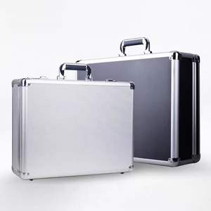 Caja de Fichas Vacía de Aluminio Resistente Bby <span class=keywords><strong>ALBOX</strong></span> para Texas Hold'em y Blackjack, Juego de 750 Fichas de Póker con Estuche de Transporte y Dados - Product Image 6