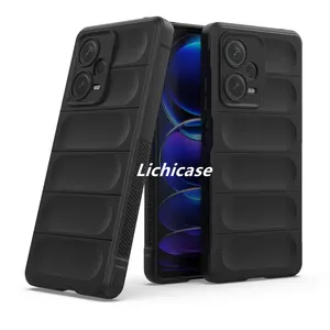 Lichicase Candy Color New Down Jacket Silicone Soft Case For Redmi Note 12 Pro Plus Mobile Phone Accessories