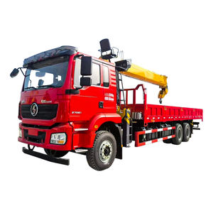 Camión con Grúa Telescópica de 14 Toneladas, Mini Grúa Portátil Montada en Camión, Grúas de Elevación de Techo - Product Image 1