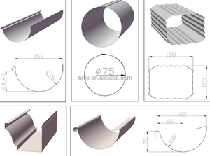 ダウンスパウト製造機レインガッターダウンパイプロール成形機 - Product Image 5