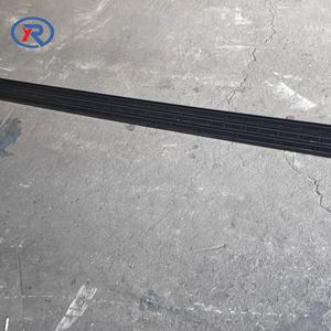 เสาเหล็กทรง H/I แบบใหม่ พร้อมรูกลมหรือรูเหลี่ยม สำหรับรั้วฟาร์ม/รางเหล็ก น้ำหนัก 3 กก./ม. เคลือบสีดำ ขายเสาเหล็กทรง I - Product Image 2