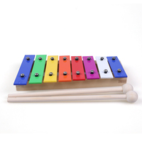 Education Toy for Kids 8 Tones Colorful Musical Toys Xylophone