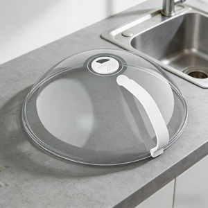 Tapa Antisalpicaduras para Microondas, Libre de BPA, para Calentar Alimentos con Ventilación de Vapor, Apta para Lavavajillas, Transparente y Visible - Product Image 3