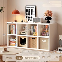 Armoire de rangement commerciale moderne et minimaliste en contreplaqué, réglable en hauteur, avec tiroirs verrouillables, multifonctionnelle pour l'école, la maison et le bureau