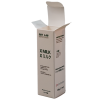 Boîte en carton pliable personnalisée, boîte en papier blanc écologique, petit emballage de produit avec logo personnalisé