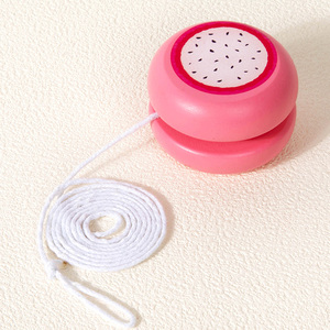 <span class=keywords><strong>Montessori</strong></span> in legno Yo-Yo giocattolo cartone animato a tema educativo di sviluppo di abilità giocattolo per bambini mano-occhio coordinazione formazione - Product Image 3